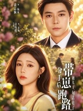 分手后带崽跑路，被儿子一句话卖了海报
