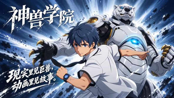 神兽学院海报