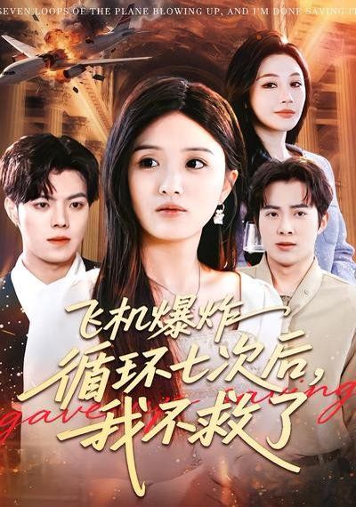 飞机爆炸循环七次后，我不救了海报