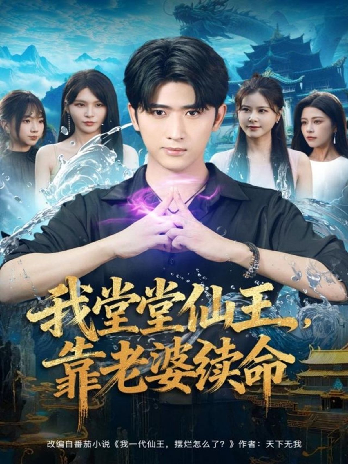 我堂堂仙王，靠老婆续命海报