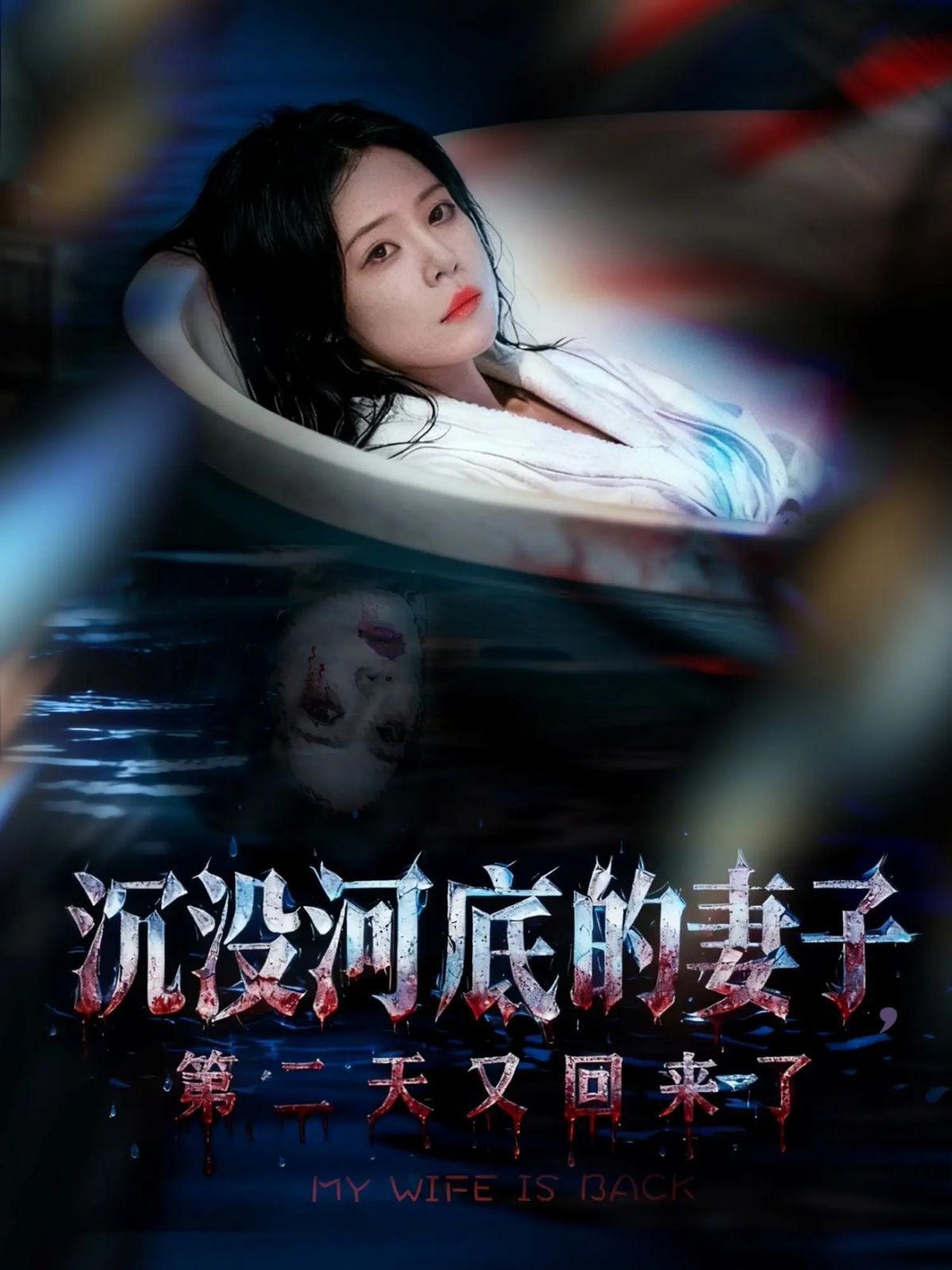 沉没河底的妻子，第二天又回来了海报