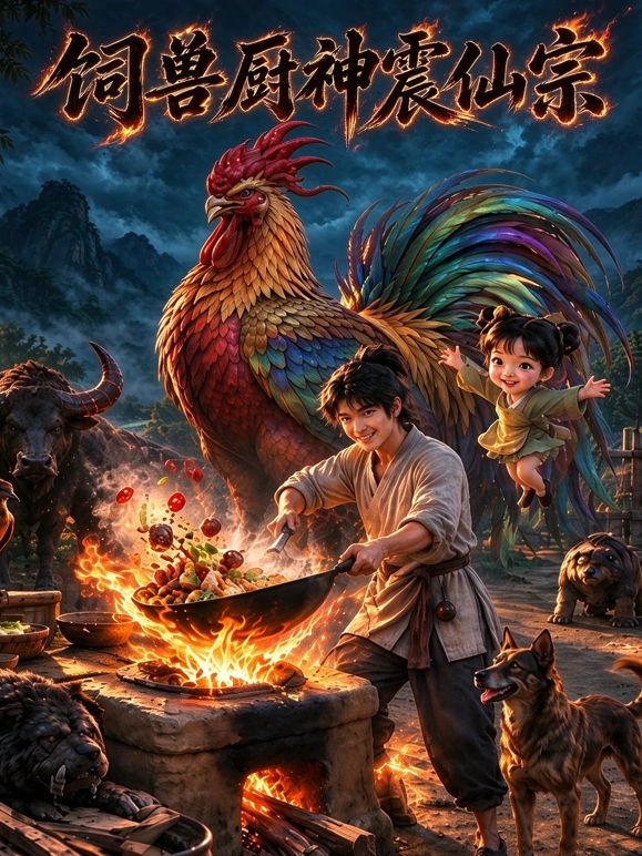 饲兽厨神震仙宗海报