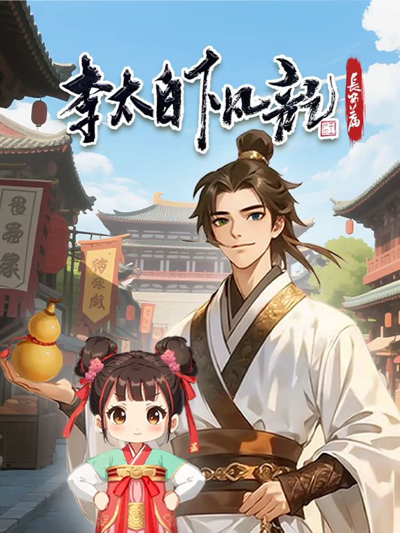 李太白下凡记：长安篇 动态漫画 第一季海报