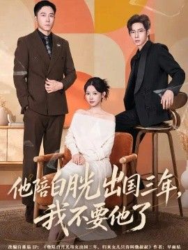 他陪白月光出国三年，我不要他了海报