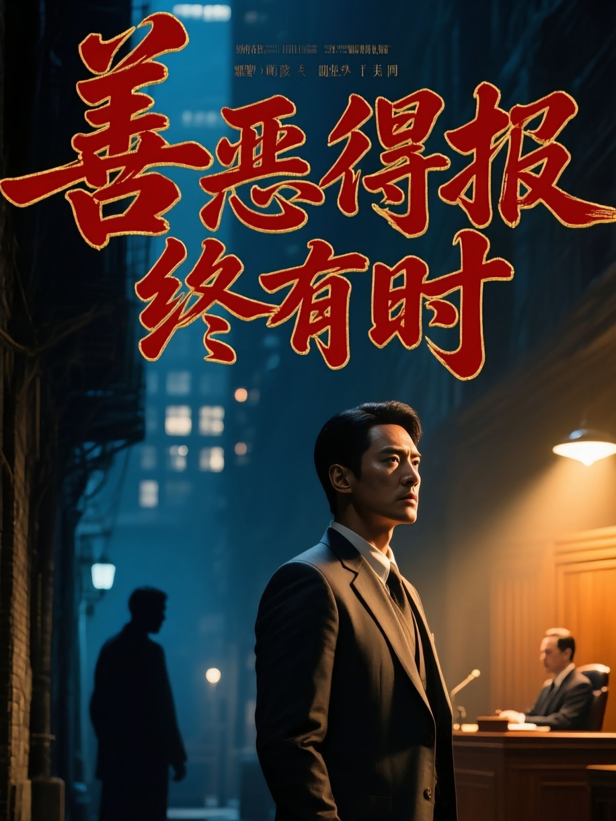 善恶得报终有时海报