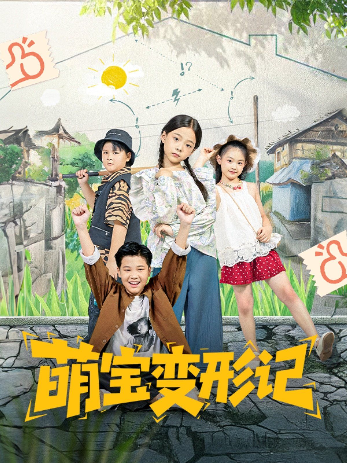 萌宝变形记海报