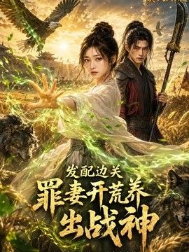 发配边关，罪妻开荒养出战神真人AI版海报