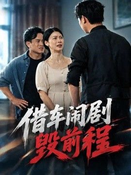借车闹剧毁前程海报