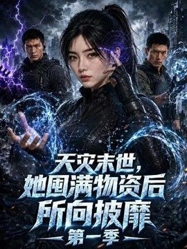 天灾末世，她囤满物资后所向披靡！海报