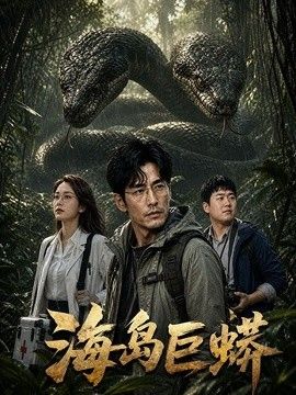 海岛巨蟒海报
