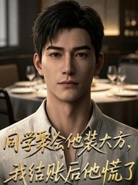 同学聚会他装大方，我结账后他慌了海报