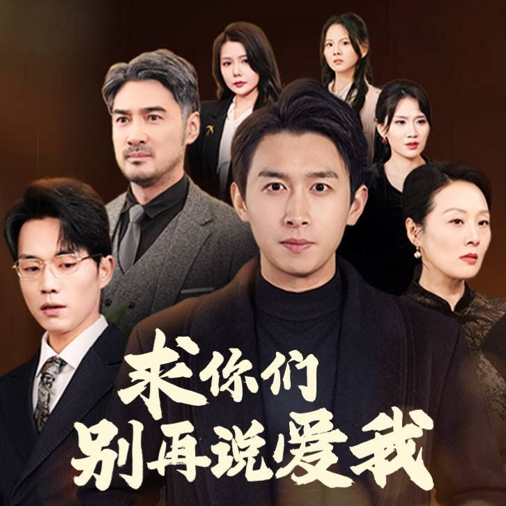 求你们别再说爱我海报