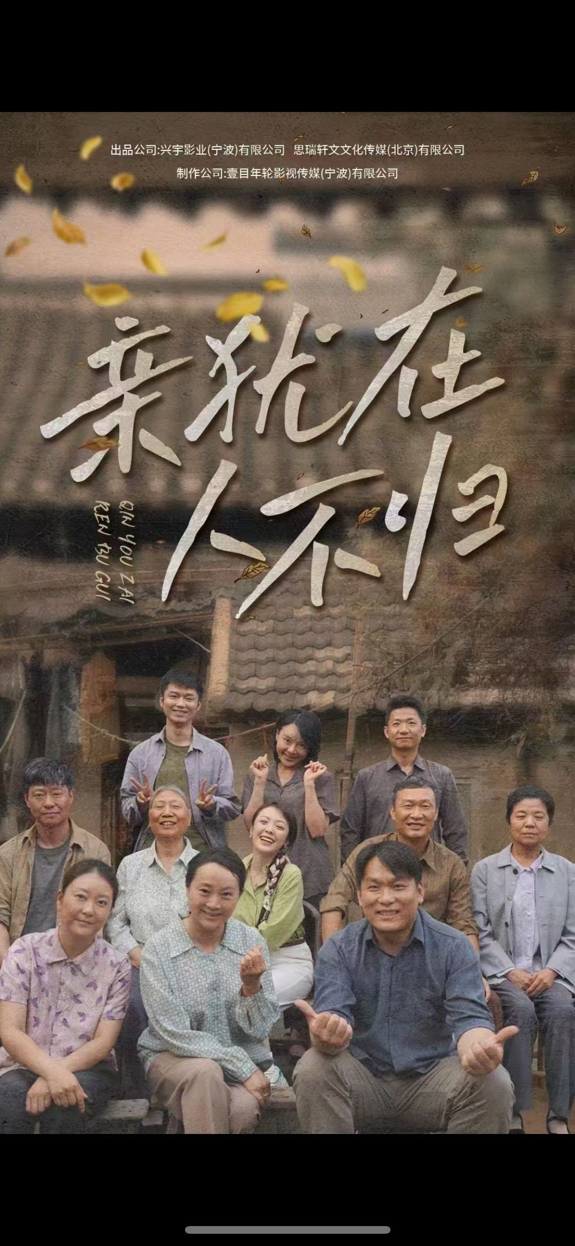 亲犹在人不归海报