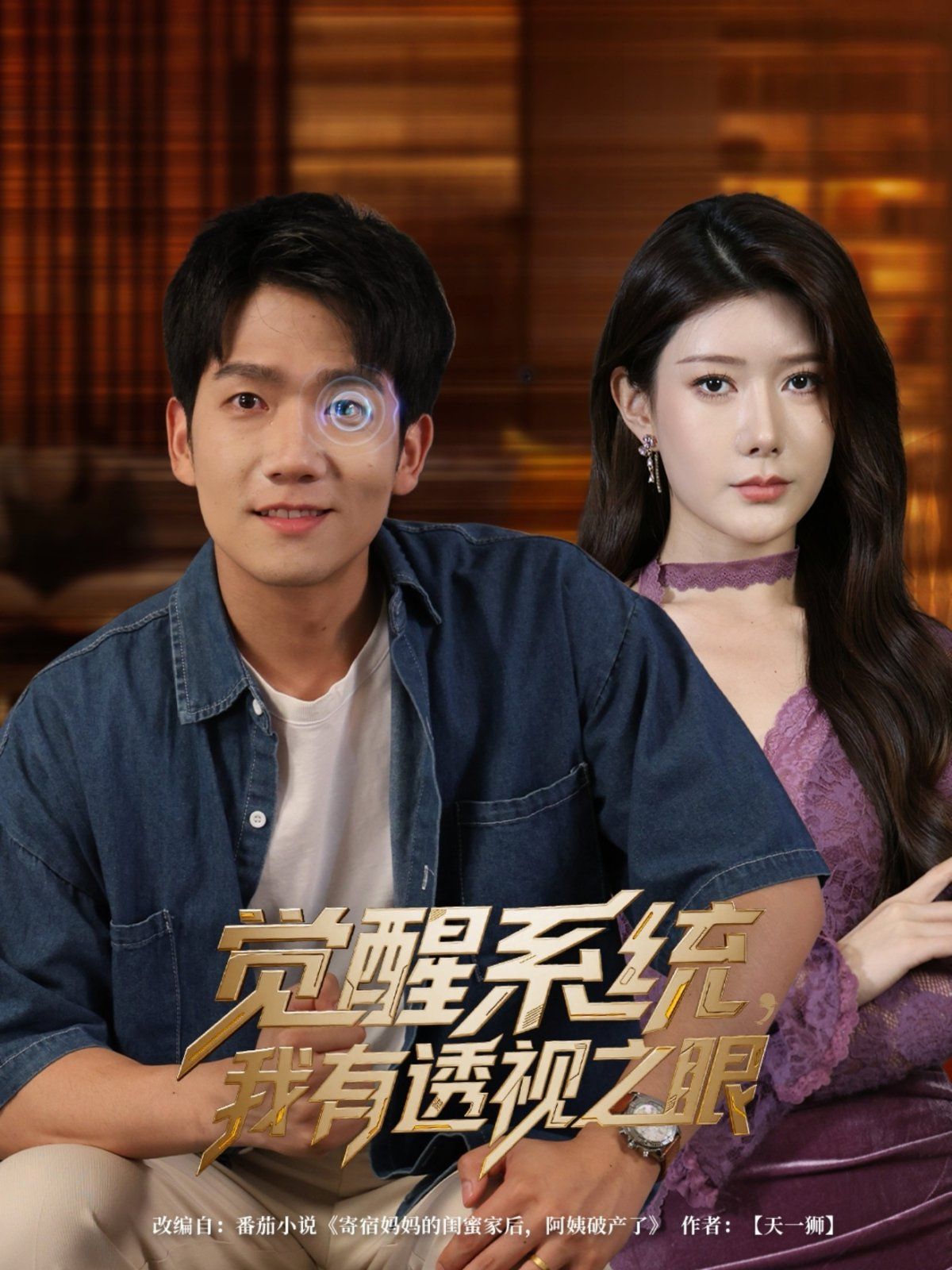 觉醒系统我有透视之眼海报