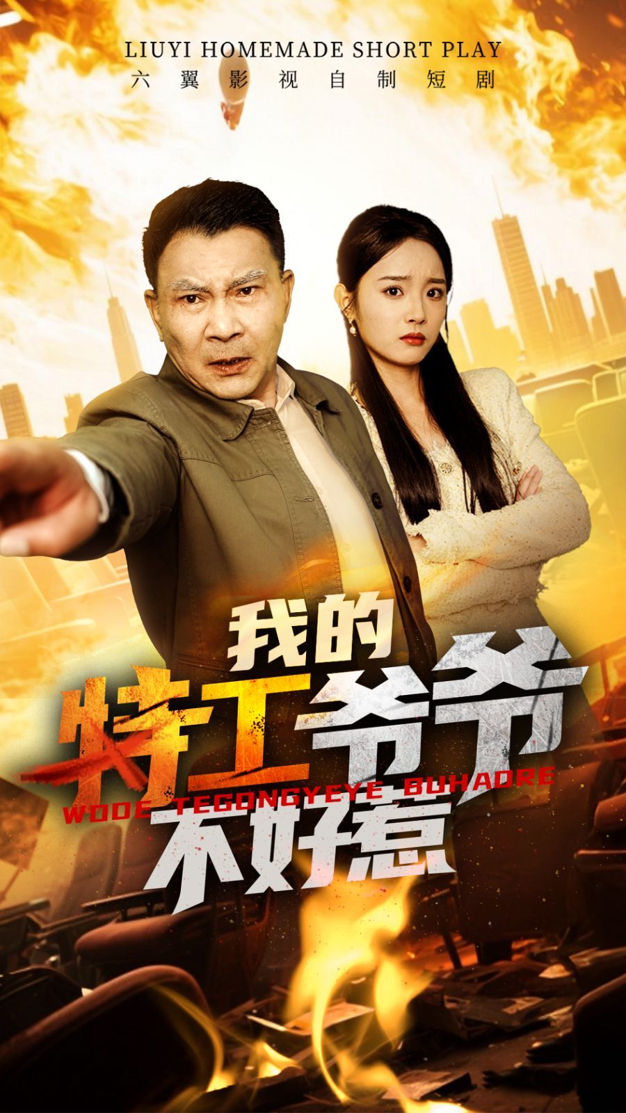 我的特工爷爷不好惹海报