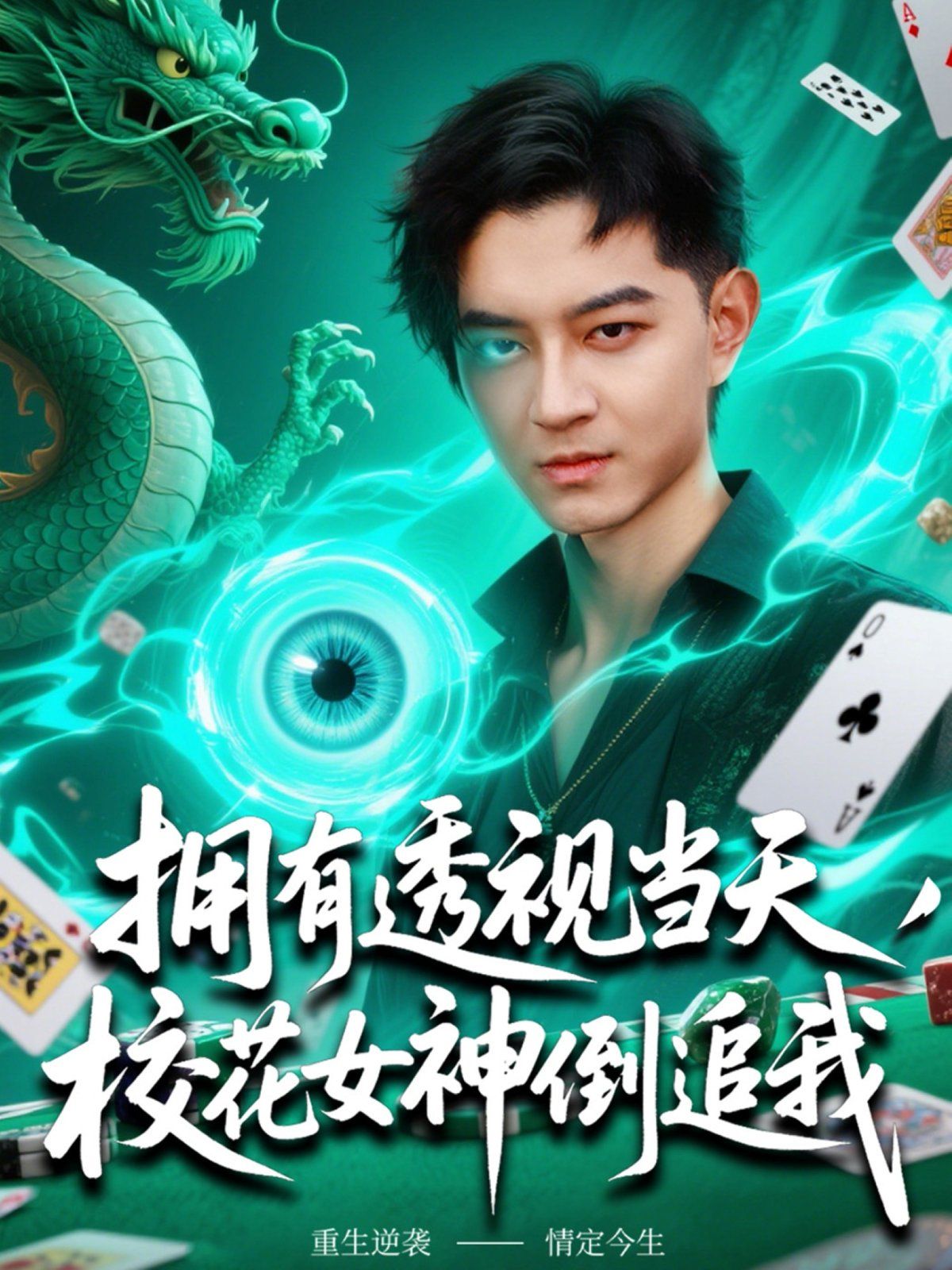拥有透视当天校花女神倒追我海报