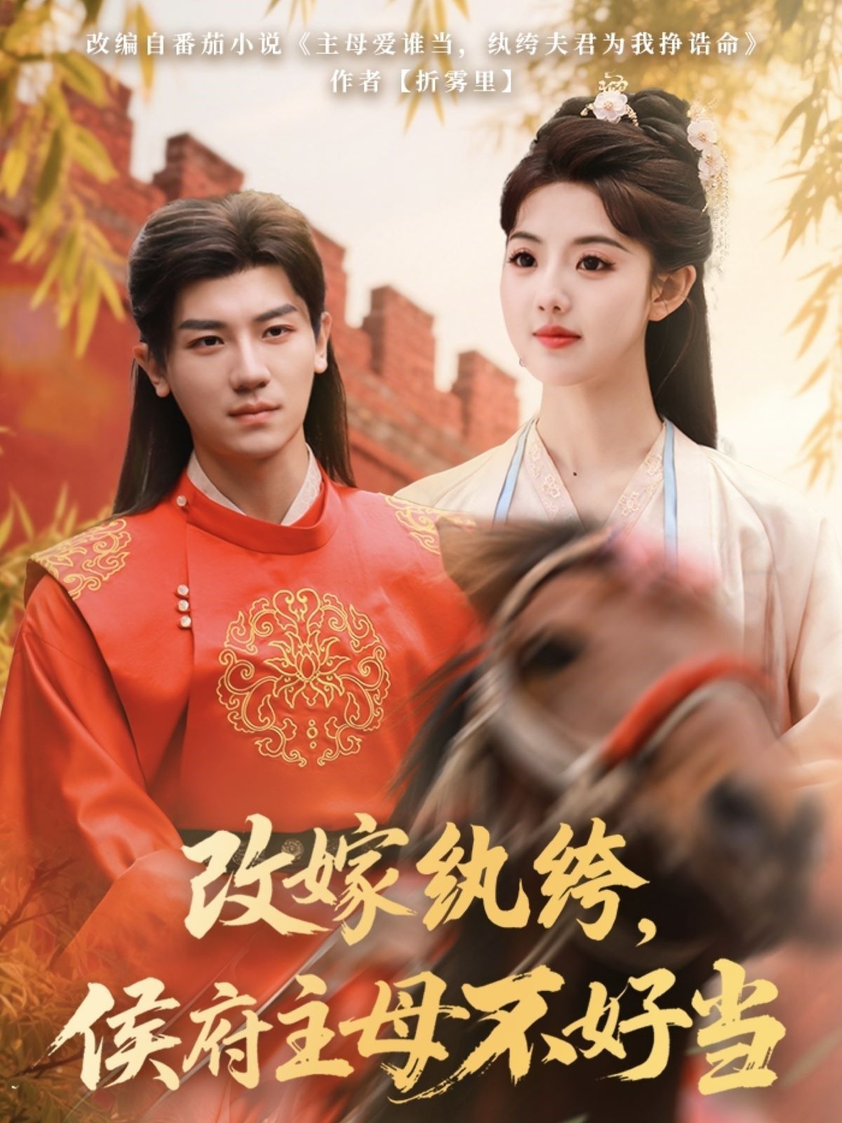改嫁纨绔侯府主母不好当海报