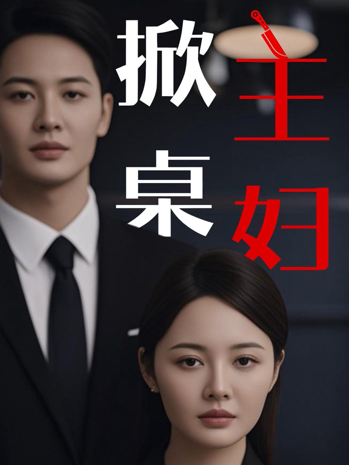 掀桌主妇海报