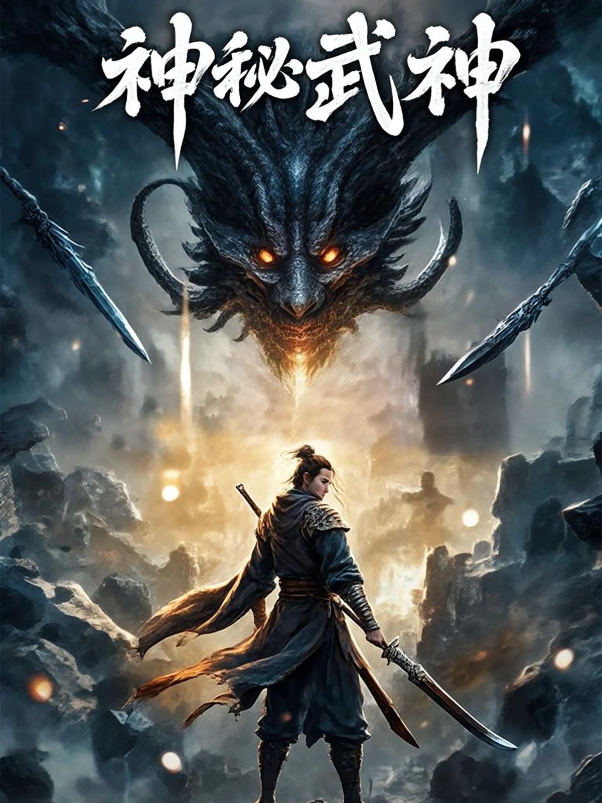 神秘武神海报
